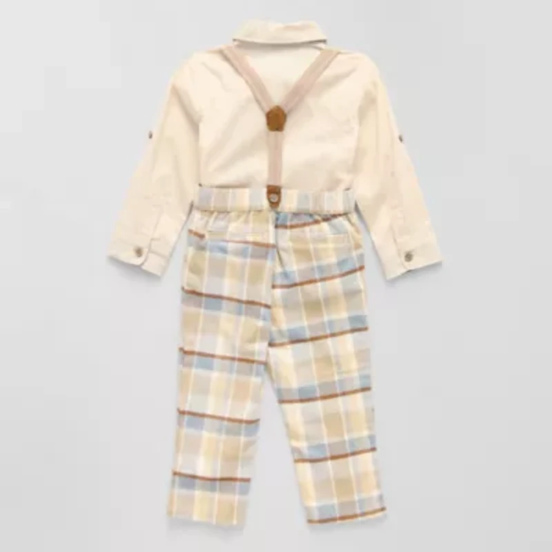 Little Lad Baby Boys 4-pc. Pant Set