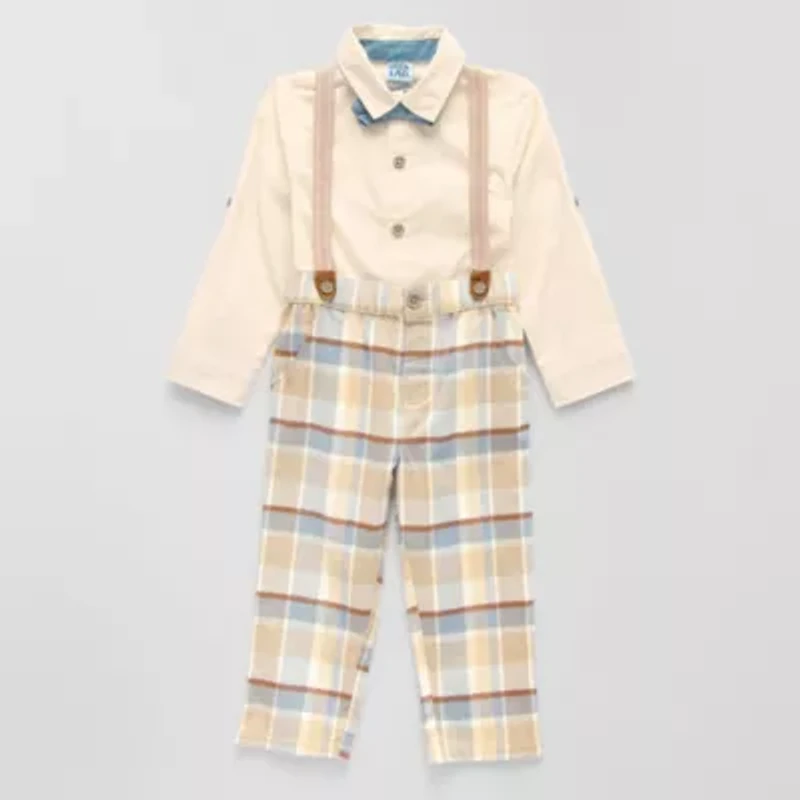 Little Lad Baby Boys 4-pc. Pant Set