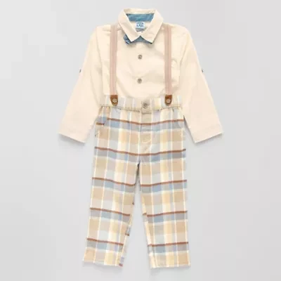 Little Lad Baby Boys 4-pc. Pant Set