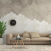 Citizen Black Wall Clock Cc2025