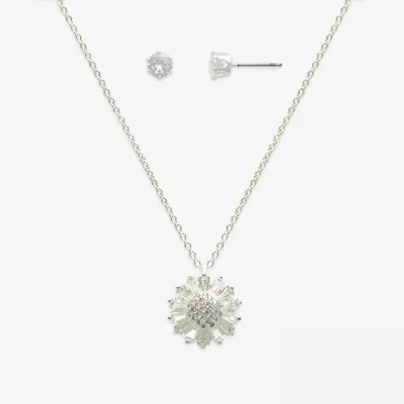 Mixit Womens Flower Hypoallergenic 2-pc. Jewelry Set