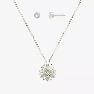 Mixit Womens Flower Hypoallergenic 2-pc. Jewelry Set