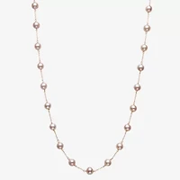 Womens 10K Gold 18 Inch Strand Necklace