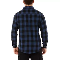 Smiths Workwear Mens Long Sleeve Regular Fit Flannel Shirt