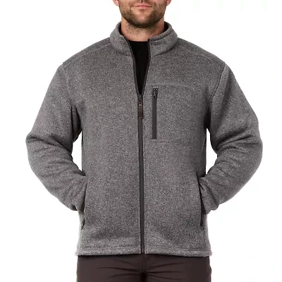 Smiths Workwear Sherpa Mock Neck Sweater Fleece Mens Jacket