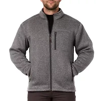 Smiths Workwear Sherpa Mock Neck Sweater Fleece Mens Jacket