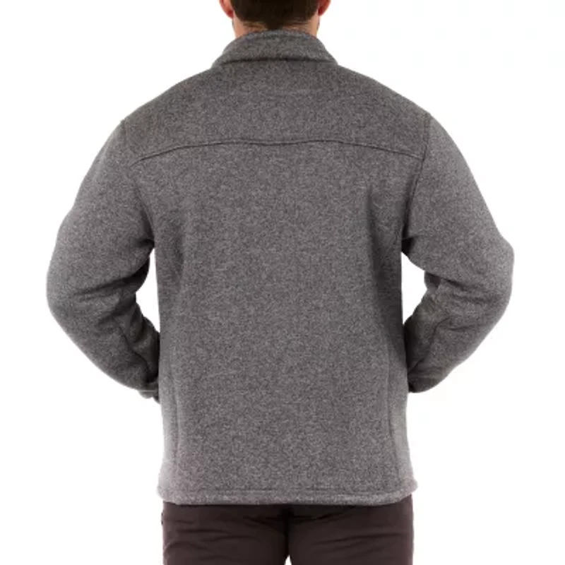 Smiths Workwear Sherpa Mock Neck Sweater Fleece Mens Jacket
