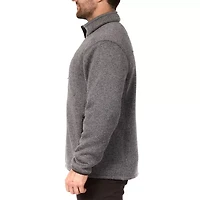 Smiths Workwear Sherpa Mock Neck Sweater Fleece Mens Jacket