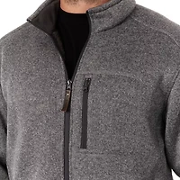Smiths Workwear Sherpa Mock Neck Sweater Fleece Mens Jacket