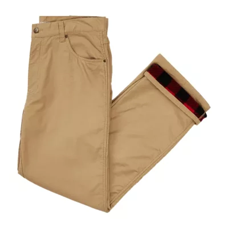 Smiths Workwear Print Fleece Lined 5 Pocket Canvas Mens Regular Fit Pant