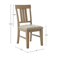 INK+IVY Sonoma Kitchen Collection 2-pc. Upholstered Dining Chair