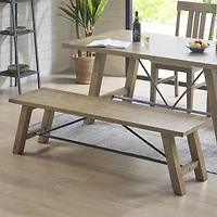 INK+IVY Sonoma Kitchen Collection Bench