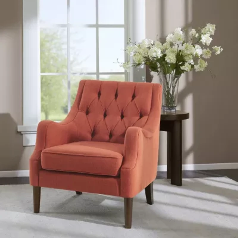 Madison Park Elle Living Room Collection Upholstered Armchair
