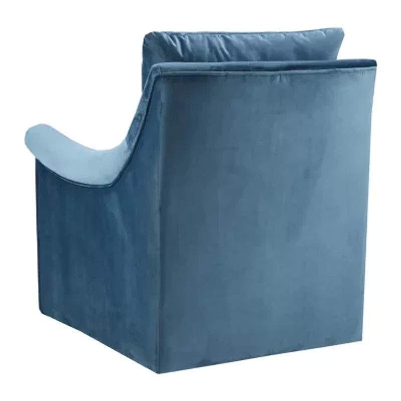 Madison Park Morton Upholstered Swivel Armchair