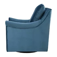 Madison Park Morton Upholstered Swivel Armchair