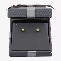 ( G/SI1-SI2 ) 3/8 CT. T.W. Lab-Grown Diamond 10K Gold Round Stud Earrings