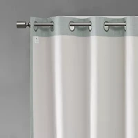 Madison Park Arlie 100"W X 84"L Energy Saving Blackout Grommet Top Patio Door Curtain