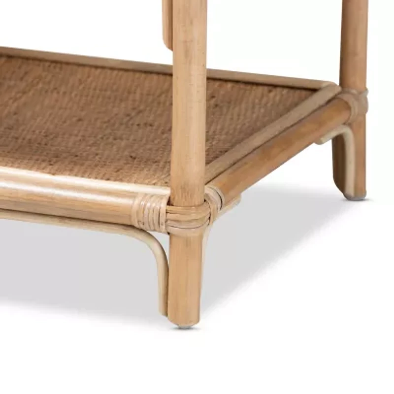 Redell Wood 3-Shelf Standard Bookshelf