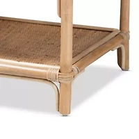 Redell Wood 3-Shelf Standard Bookshelf