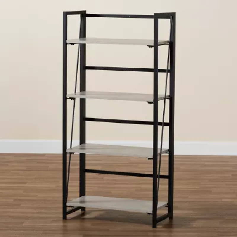 Lakota 4-Shelf Standard Bookshelf