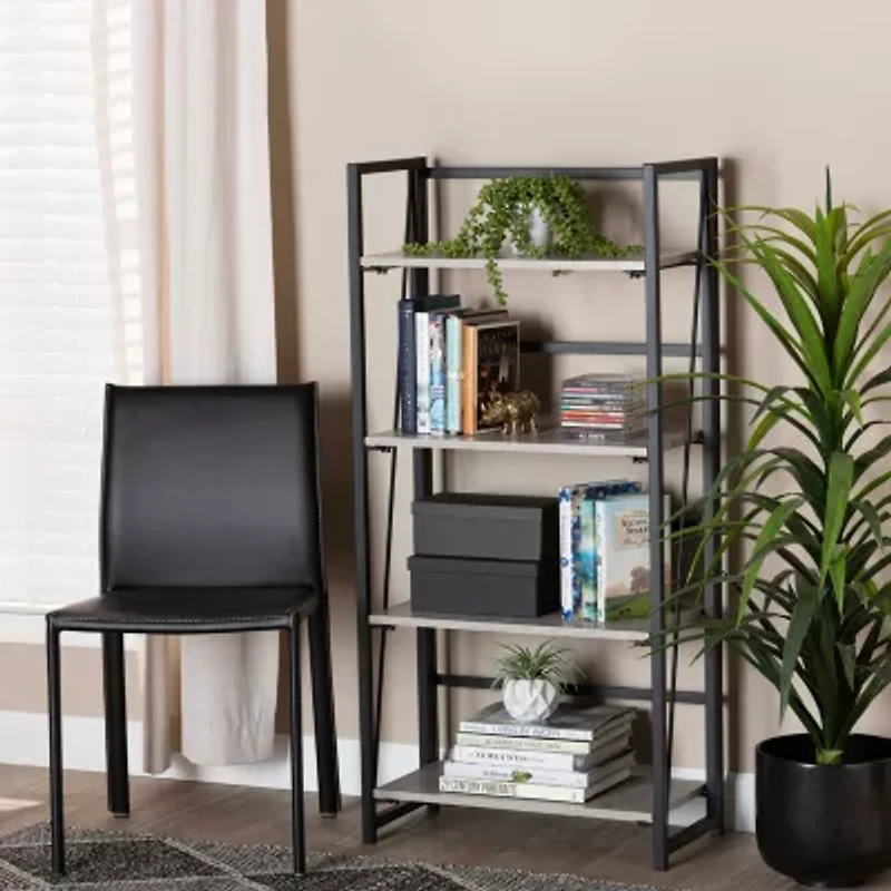 Lakota 4-Shelf Standard Bookshelf