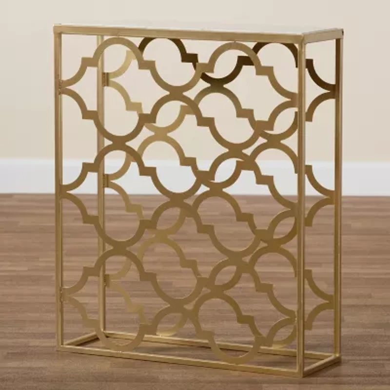 Calanthe Metal Console Table