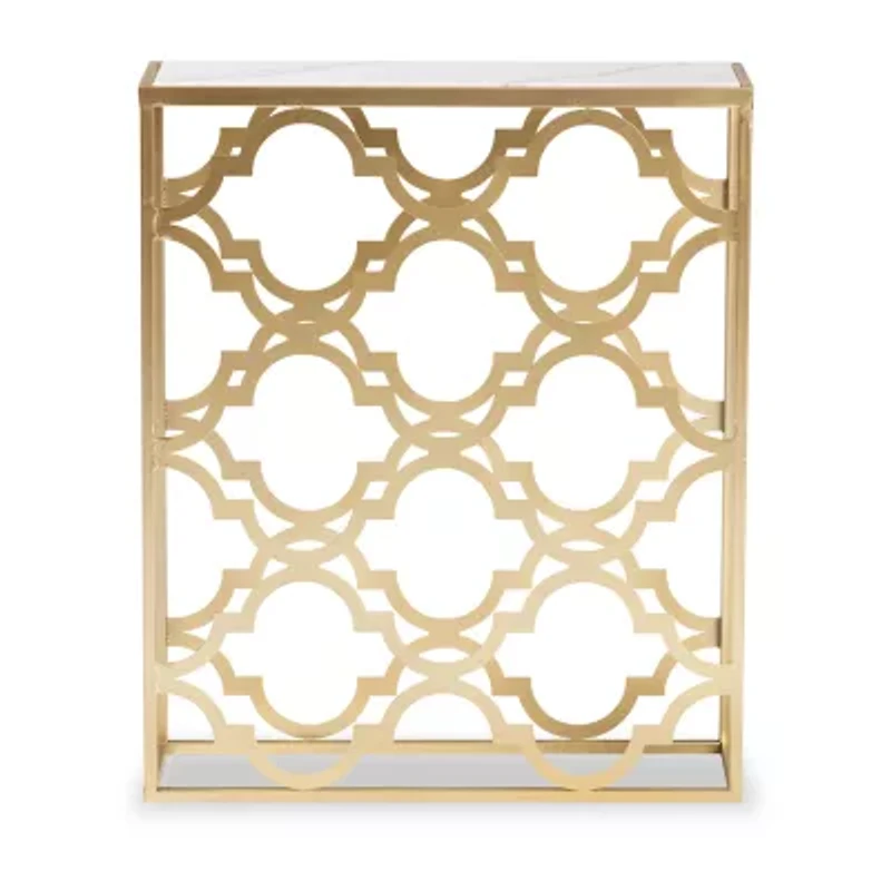 Calanthe Metal Console Table