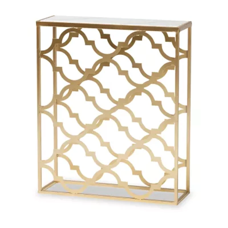Calanthe Metal Console Table