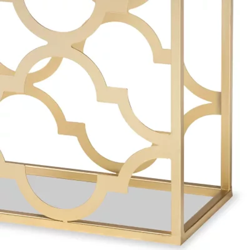 Calanthe Metal Console Table