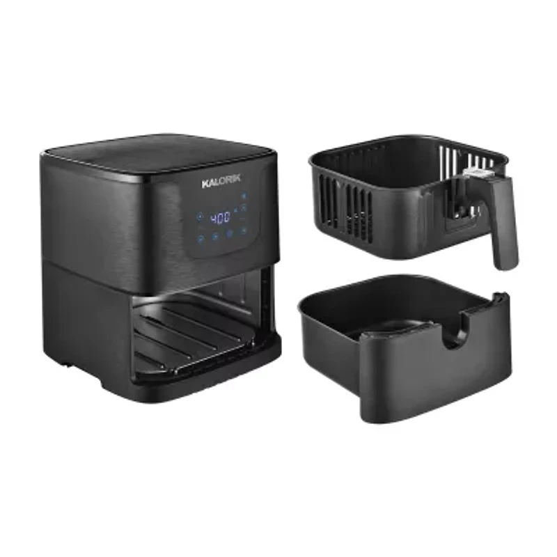 Kalorik® 5.3 Quart Digital Air Fryer XL Matte Black