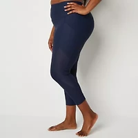 Xersion EverContour Plus Womens High Rise 7/8 Ankle Legging