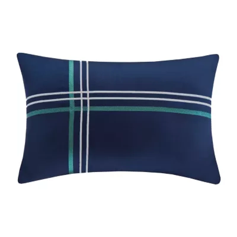 Intelligent Design Cameron Plaid Comforter Set with Decorative Pillow