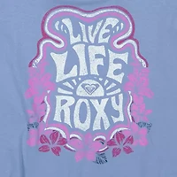 Roxy Big Kid Girls Crew Neck Long Sleeve Modern Fit Graphic T-Shirt