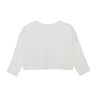 Roxy Big Kid Girls Crew Neck Long Sleeve Loose Fit Graphic T-Shirt