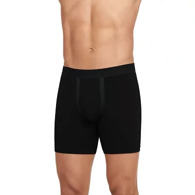 Jockey Chafe Proof Cotton Mens 3 Pack Boxer Briefs 9250-004