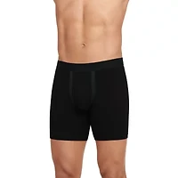 Jockey Chafe Proof Cotton Mens 3 Pack Boxer Briefs 9250-004