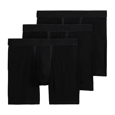 Jockey Chafe Proof Cotton Mens 3 Pack Boxer Briefs 9250-004