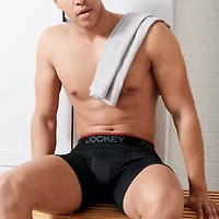 Jockey Chafe Proof Microfiber Mens 3 Pack Boxer Briefs 9251-004