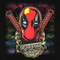 Mens Short Sleeve Deadpool Graphic T-Shirt