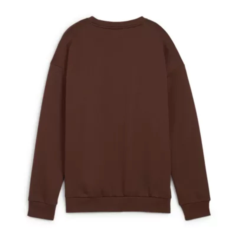 PUMA Womens Crew Neck Long Sleeve Sweatshirt