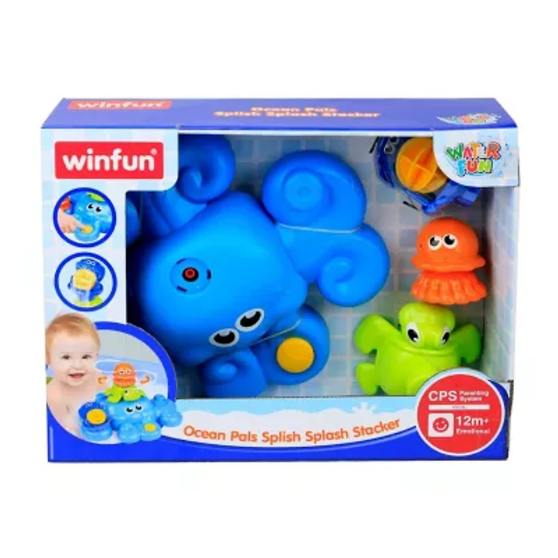 Winfun Ocean Pals Splish Splash Stacker 5-pc. Bath Toy