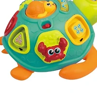 Winfun Pull Along Sort N Learn Turtle Interactive Toy