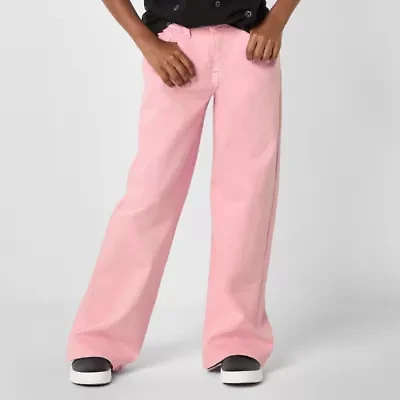 Thereabouts Little & Big Kid Girls Wide Leg Jean