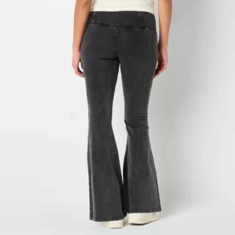 Arizona Flare Womens 31" Active Flare Juniors Full Length Leggings
