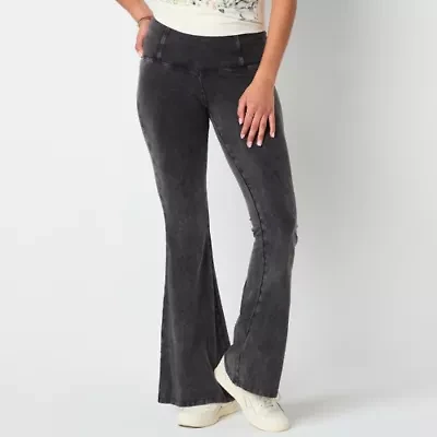 Arizona Flare Womens 31" Active Flare Juniors Full Length Leggings