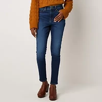 a.n.a Womens High Rise Curvy Skinny Fit Jean