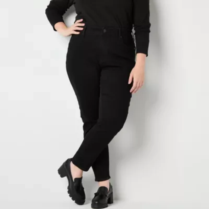 a.n.a Womens Skinny Fit Plus Jean