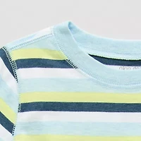 Okie Dokie Toddler Boys Sensory Friendly Crew Neck Short Sleeve Adaptive T-Shirt