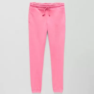 Thereabouts Little & Big Kid Girls Cuffed Regular Fit Jogger Pant