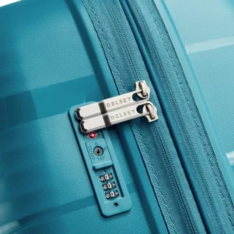 Delsey Paris Dune 29 Inch Hardside Expandable Lightweight Checked Spinner Luggage